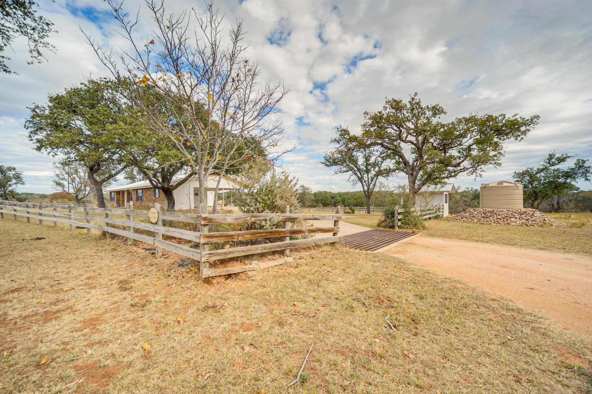Vila Historic Hoffmann Ranch Haus Near Wineries! Fredericksburg Exteriér fotografie